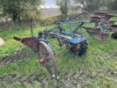 Ransomes single furrow deep digger conventional plough