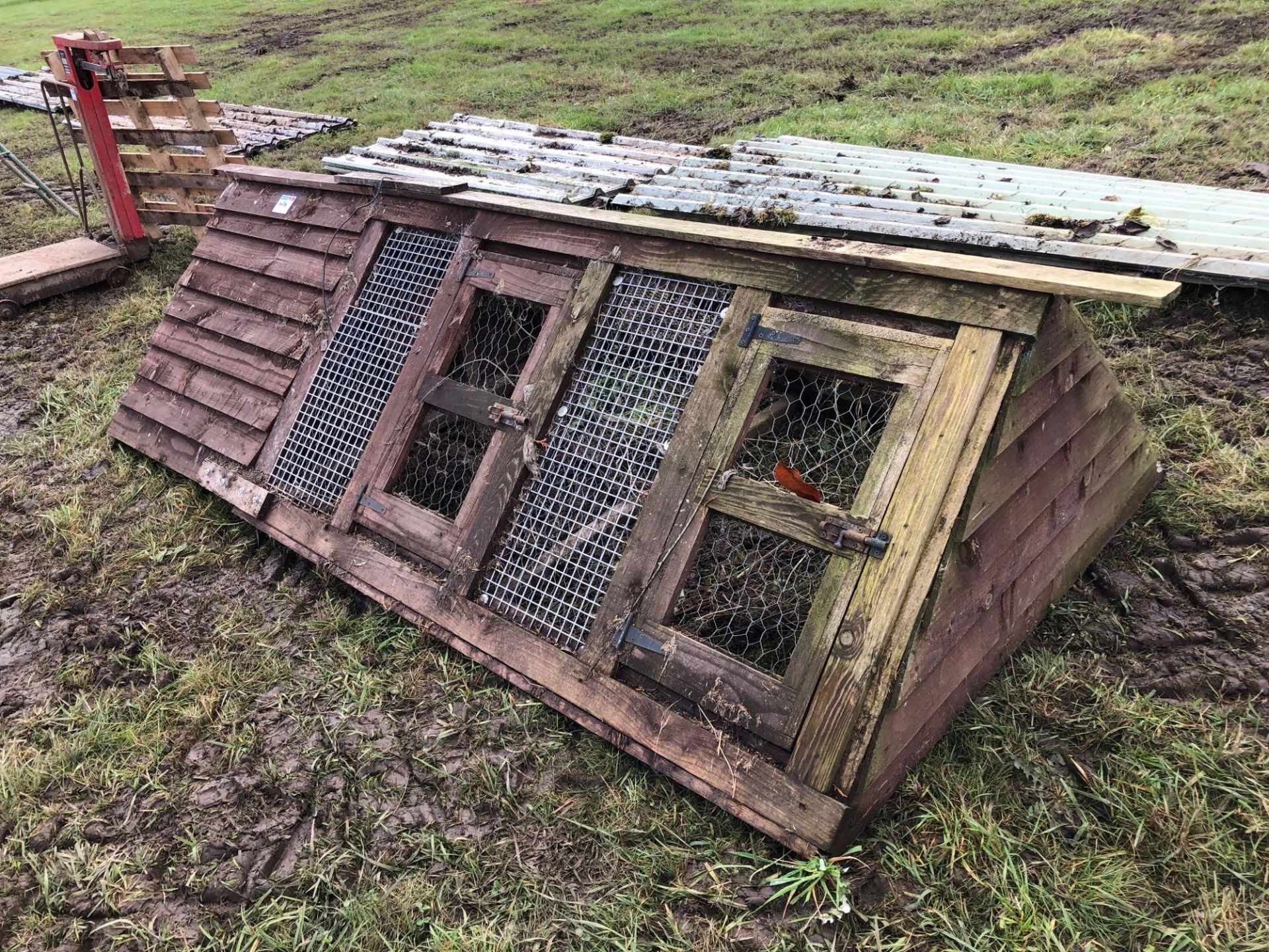 Chicken/rabbit run