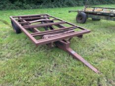 Trailer chassis single axle