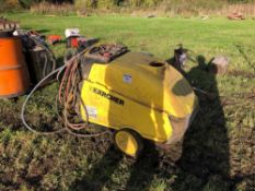 Karcher steam cleaner, 3ph. Spares or repairs