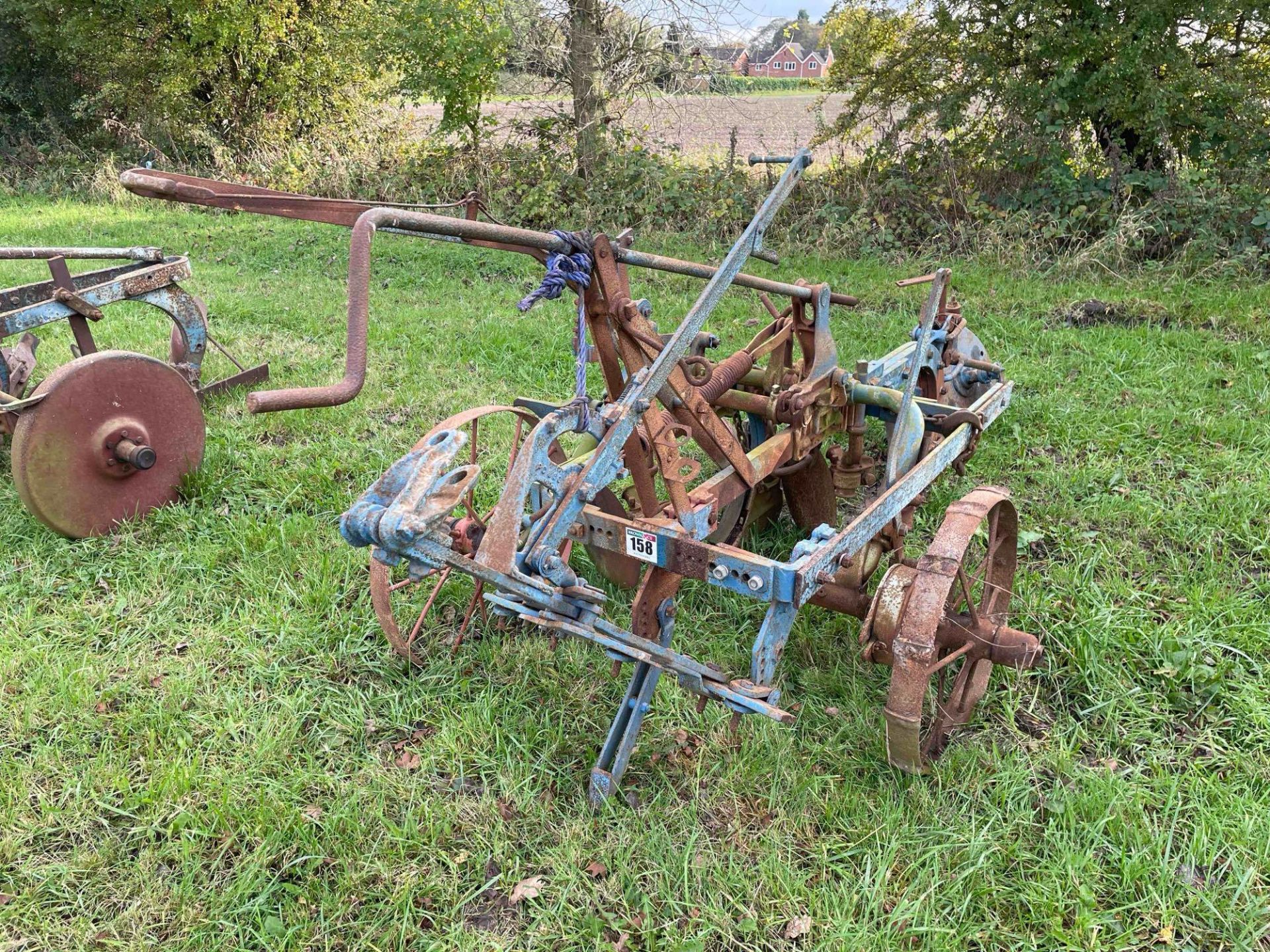 Ransomes 2 furrow conventional plough, trailed - Image 2 of 2