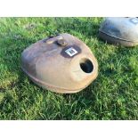 Fordson Major fuel tank