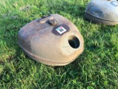 Fordson Major fuel tank