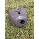 Fordson Major fuel tank