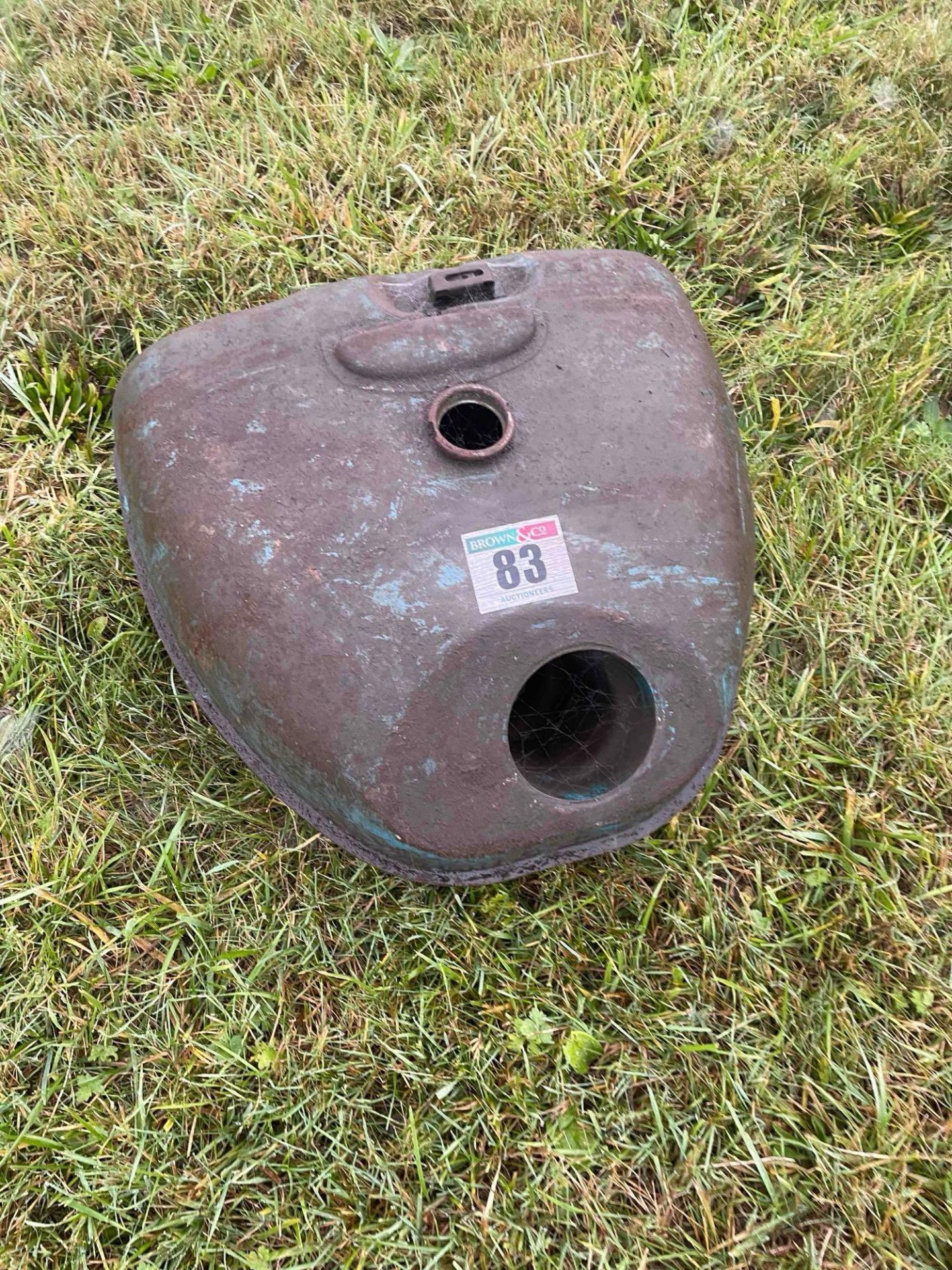 Fordson Major fuel tank