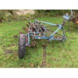 Ransomes 4 furrow conventional plough, linkage mounted