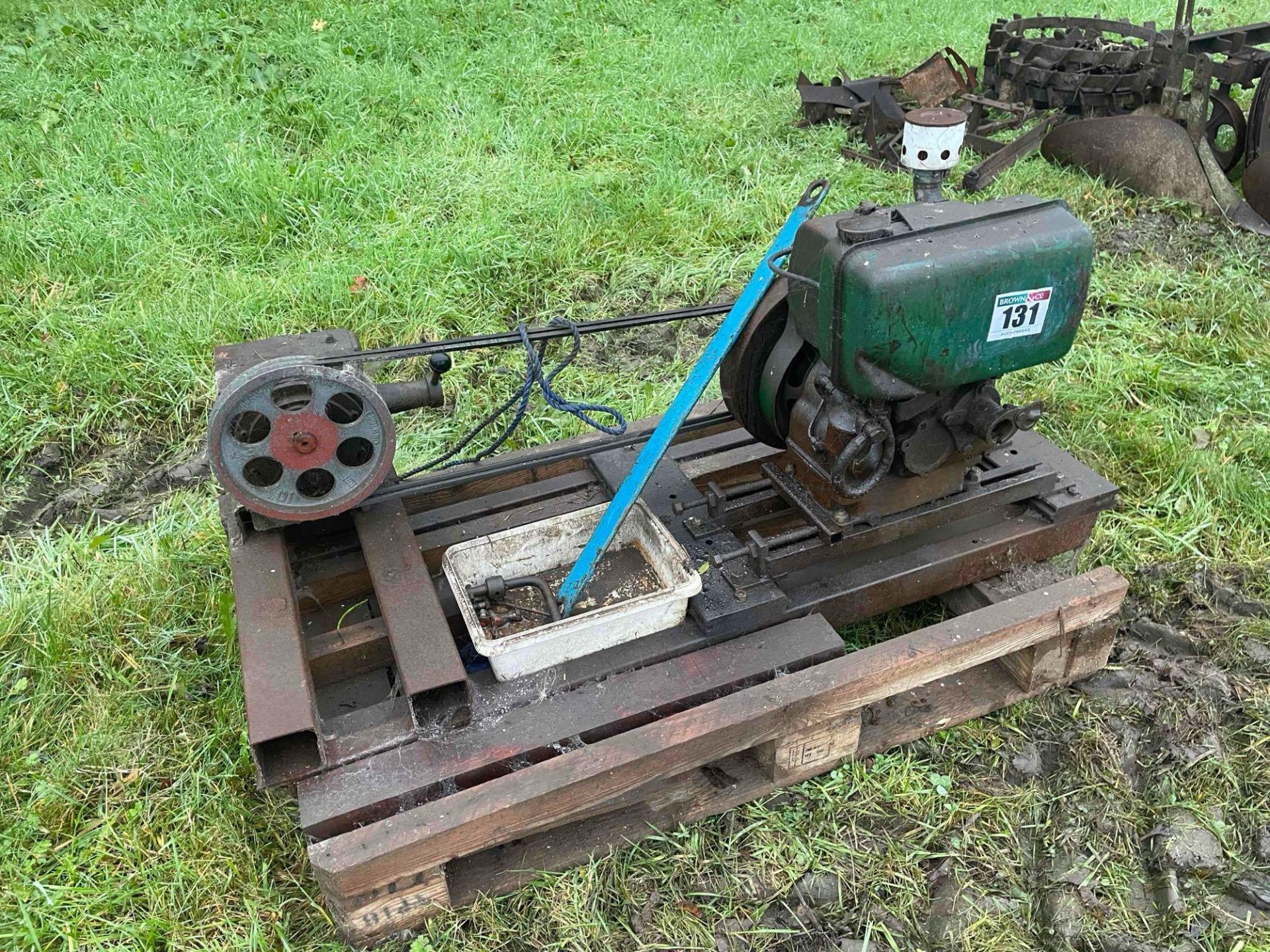 Petter diesel engine with PTO drive