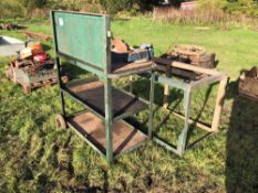 Work trolley and frame