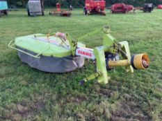 Claas 165 twin drum mower, linkage mounted. VAT payable on this lot