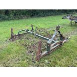 Chain harrows 8ft, linkage mounted