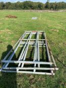 4No heavy duty cattle barriers