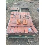 Qty of paving bricks and drain covers