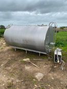 Dari-Kool stainless steel 5000 litres bulk tank