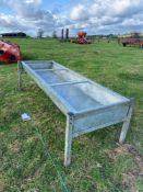 Cattle feed trough