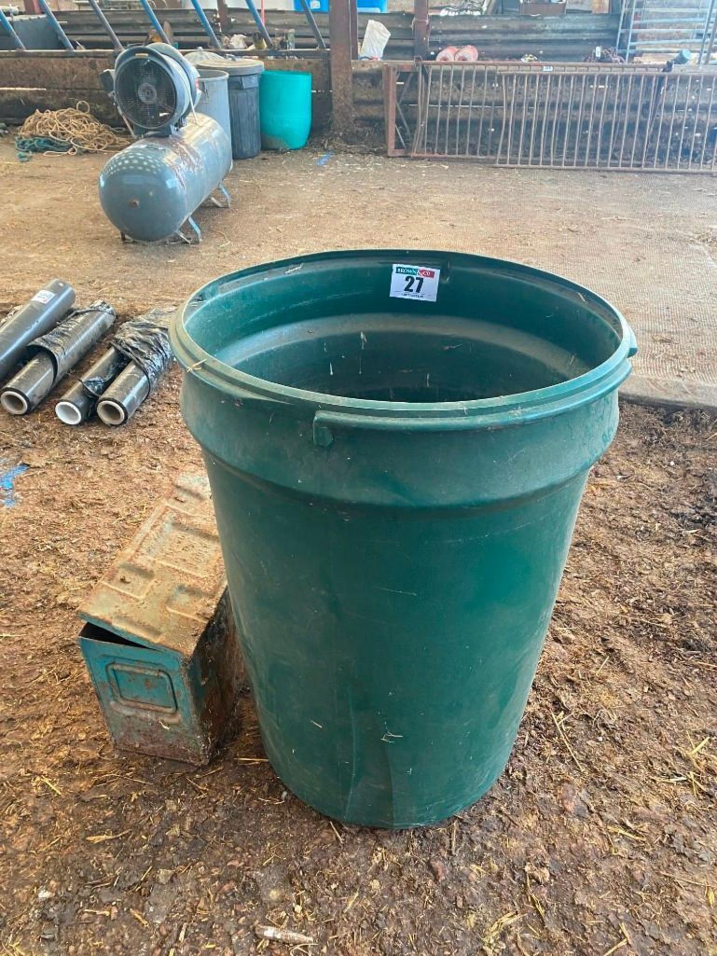 Metal box/ planters and compost bin