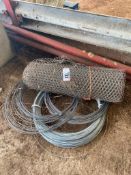 Qty of wire and wire netting