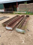 Cattle troughs x 3