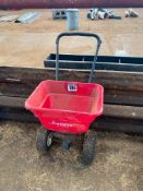 Earthway pedestrian seed spreader