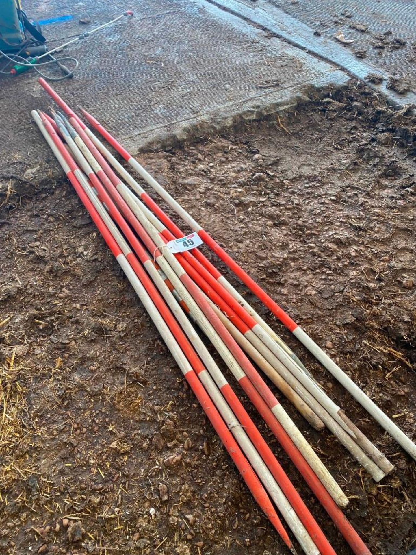 Qty of ranging poles