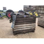 1No. 44 metre and 1No. 37 metre Flexi lay flat irrigation pipes