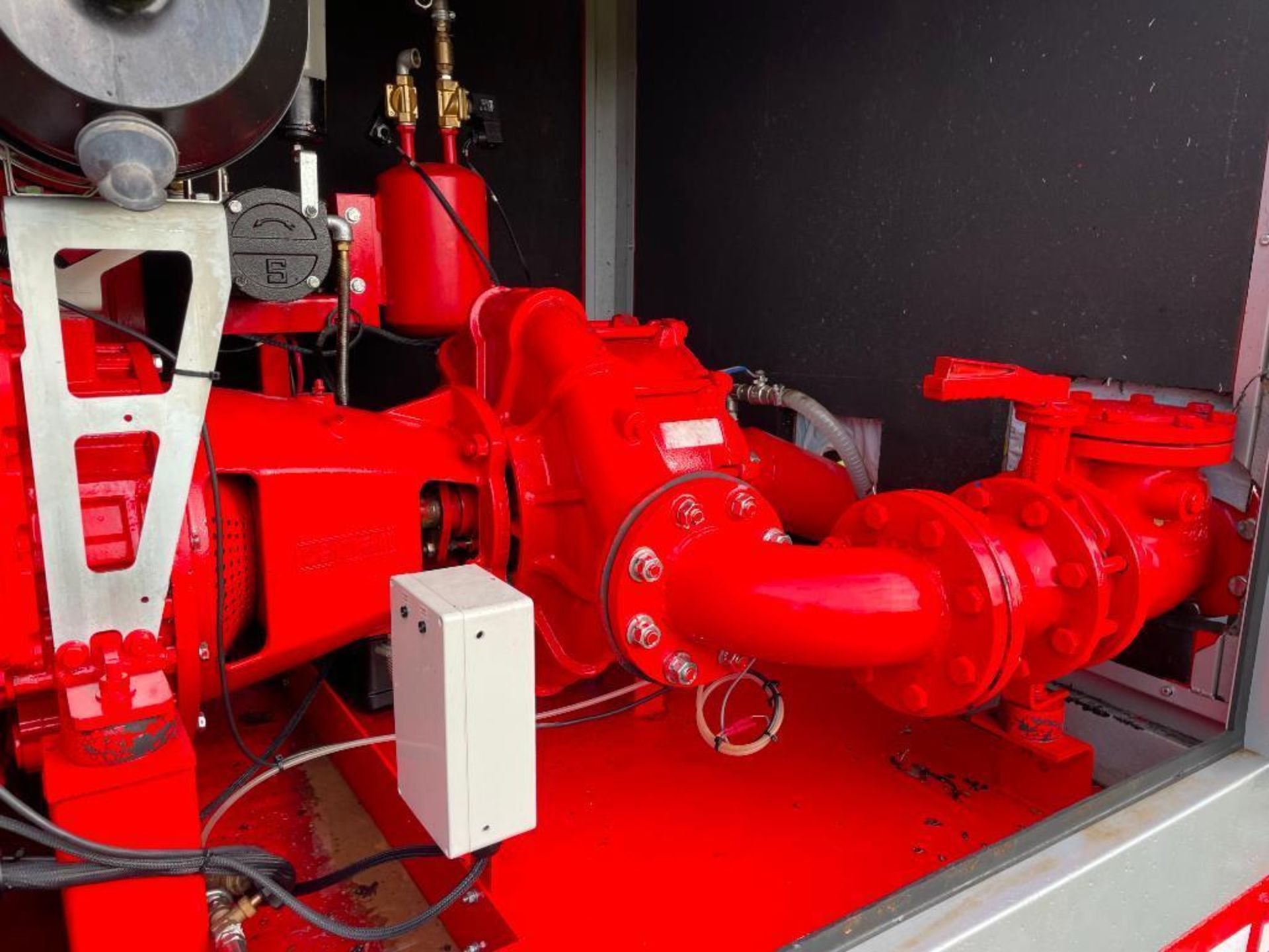 2019 Grimme GCEP125WHF irrigation pumpset with 6cyld FPT engine and Caprari pump, self-prime, GSM co - Image 10 of 15