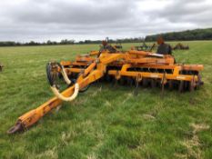 2001 Simba Press Rolls 4.6m, leading tines and DD rings. Serial No: 101360081