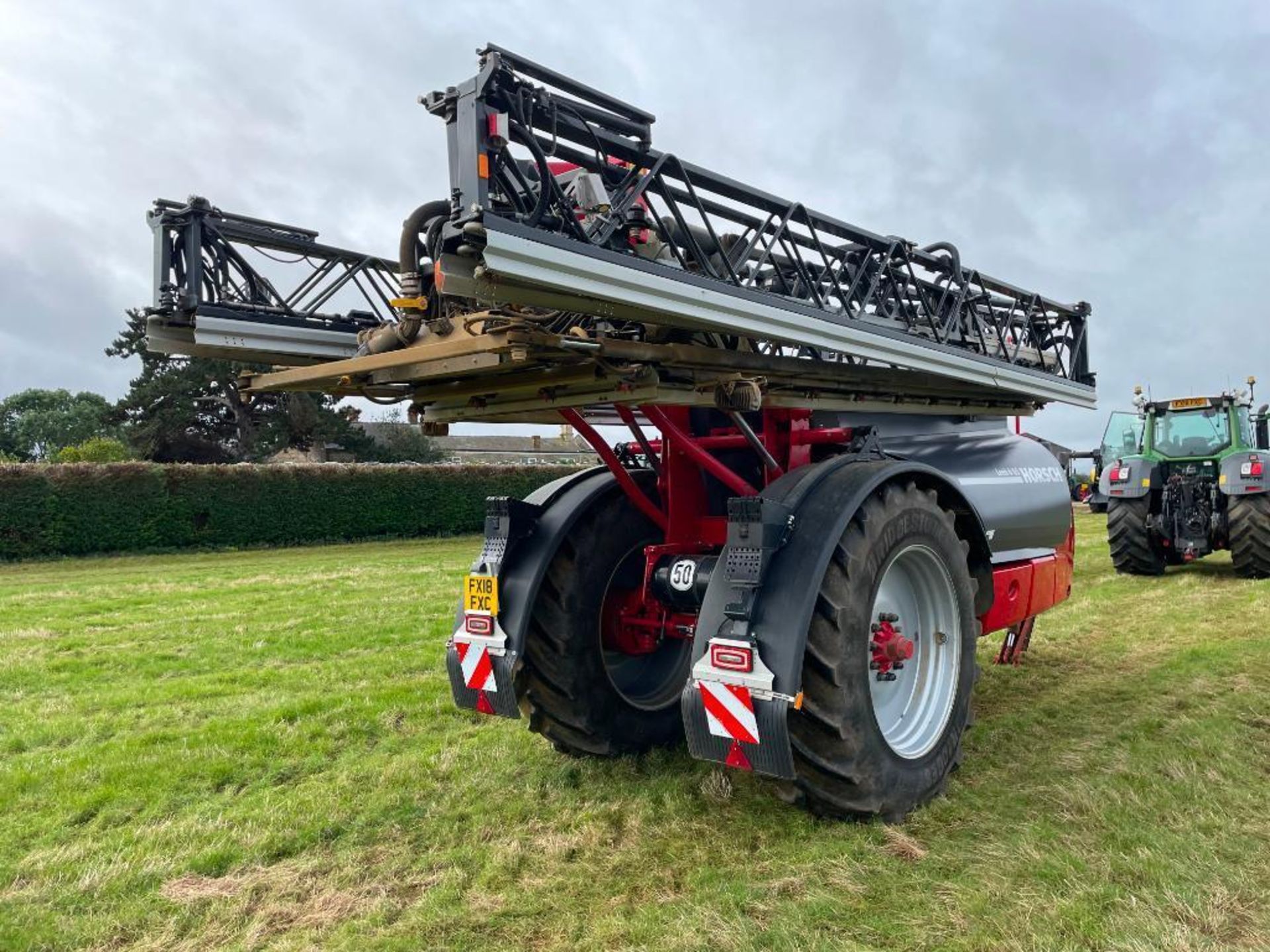 2018 Horsch Leeb 6GS 36m trailed sprayer with 6000l tank, quad nozzles, twin line, auto boom levelli - Image 10 of 21