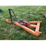 Simba tool carrier drawbar and wheels