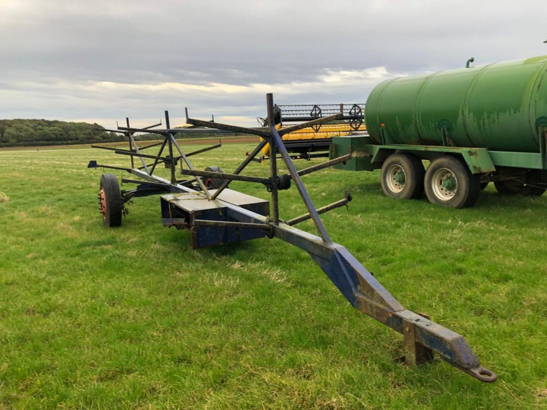 Ken Wootton irrigation pipe trailer - Image 2 of 3