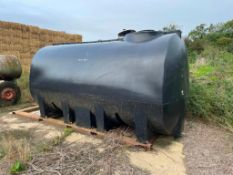 Enduramaxx 13,000ltr plastic tank on tine mounted frame