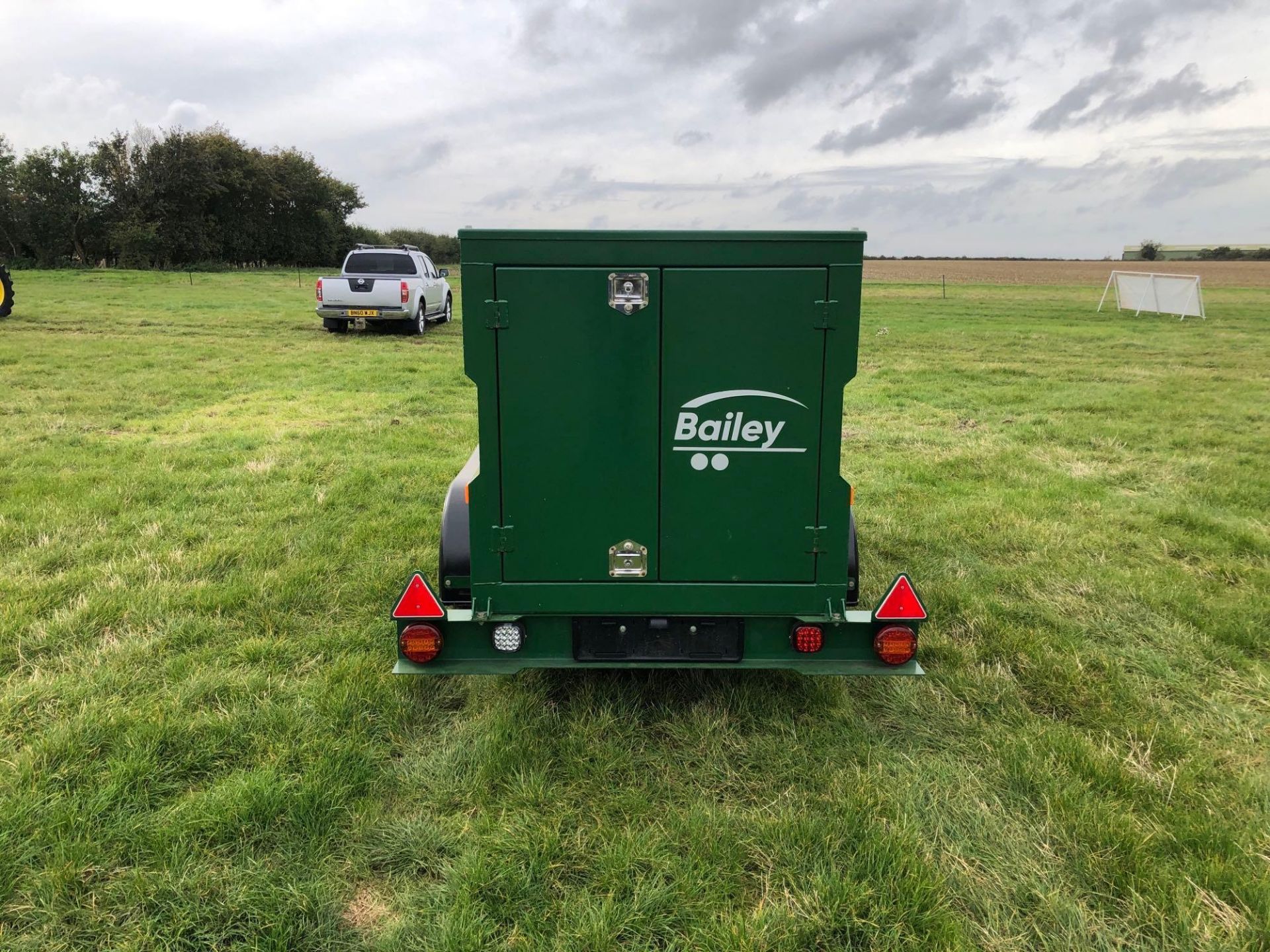2018 Bailey twin axle diesel bowser with 2,000l diesel tank and 220l AD-Blue tank, 12v pump and flow - Image 14 of 16