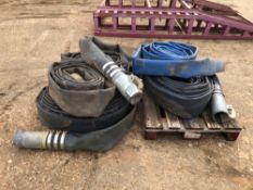 Quantity 5” Flexi lay flat irrigation pipes