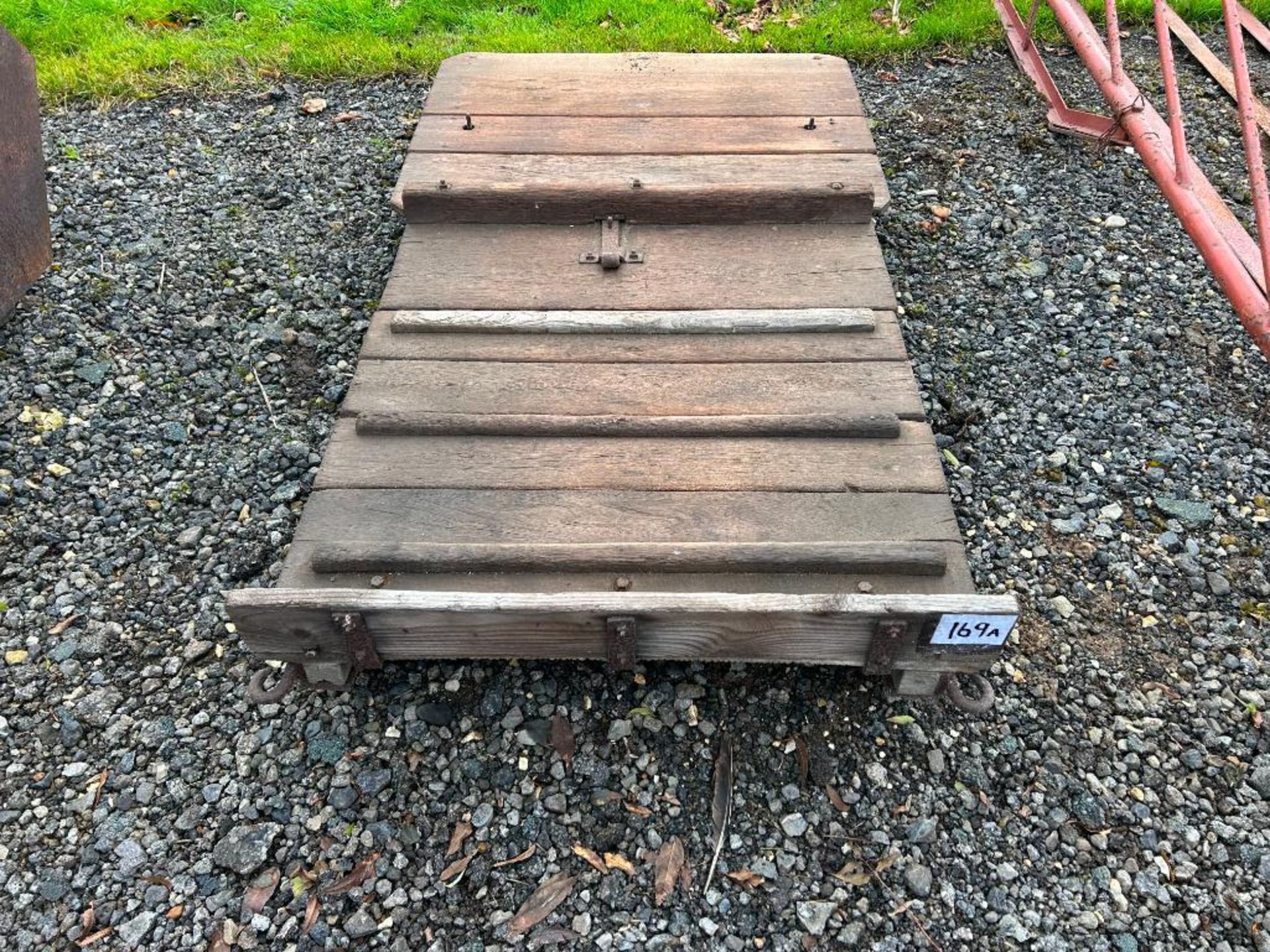 Vintage bale sledge