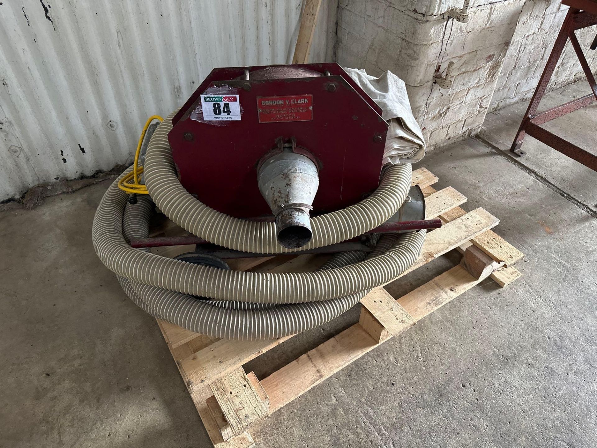 Gordon Clarke 3phase industrial vacuum