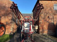 2001 Team Sprayers trailed sprayer, 2,000 litre tank, 20m booms, tracking drawbar, induction hopper,