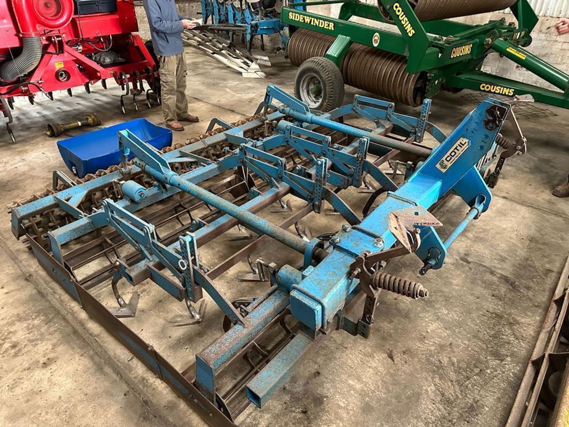 1990 Lemken S300 3m Terra Tilth c/w set of brand new tines. Serial No: 164 577.  Manual in the offic - Image 9 of 9