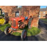 1962 Nuffield 460 diesel tractor with rollover bar. On farm from new. Reg: 497 4WF. Hours: 7,016 Man