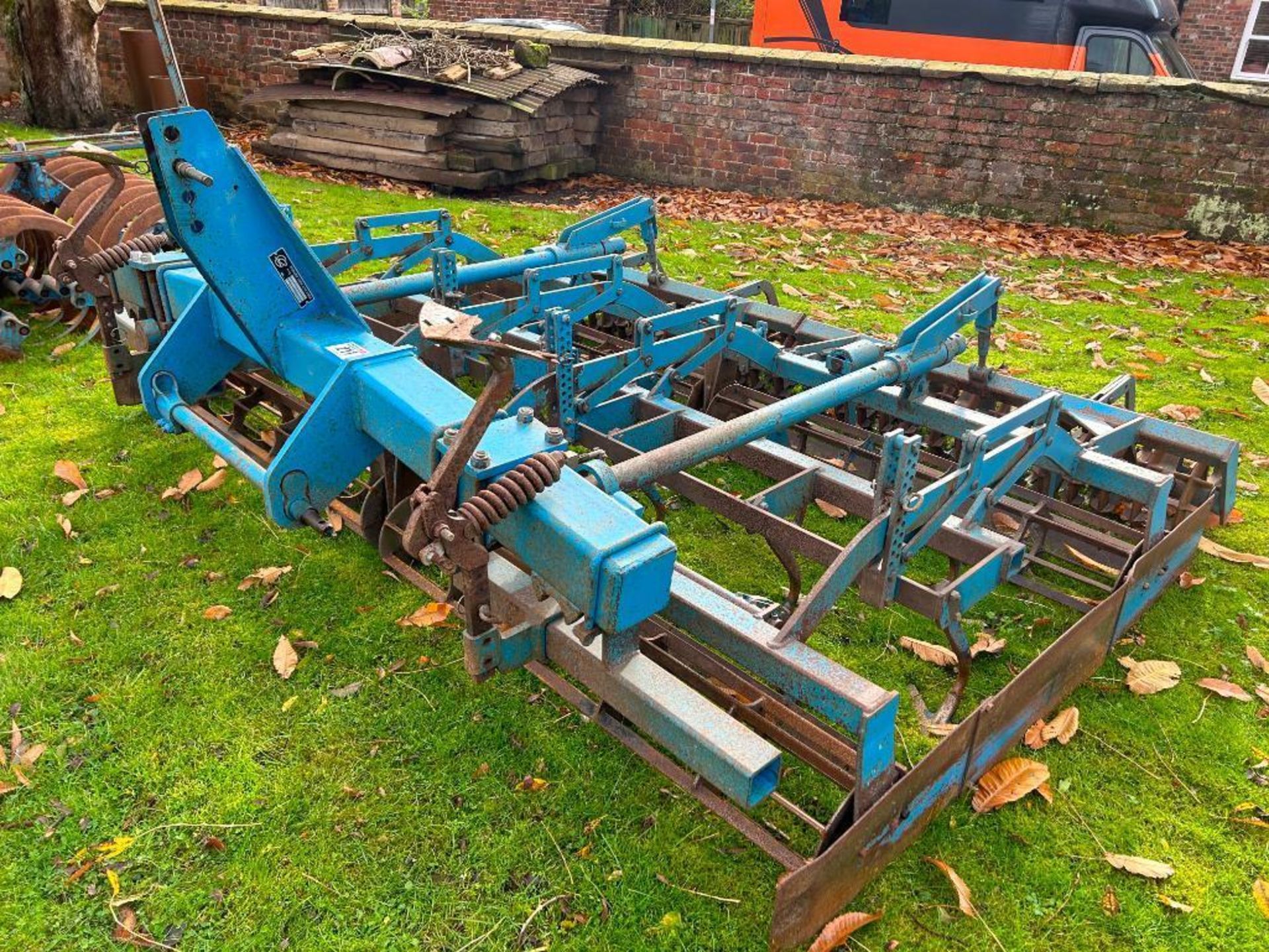 1990 Lemken S300 3m Terra Tilth c/w set of brand new tines. Serial No: 164 577.  Manual in the offic - Image 2 of 9