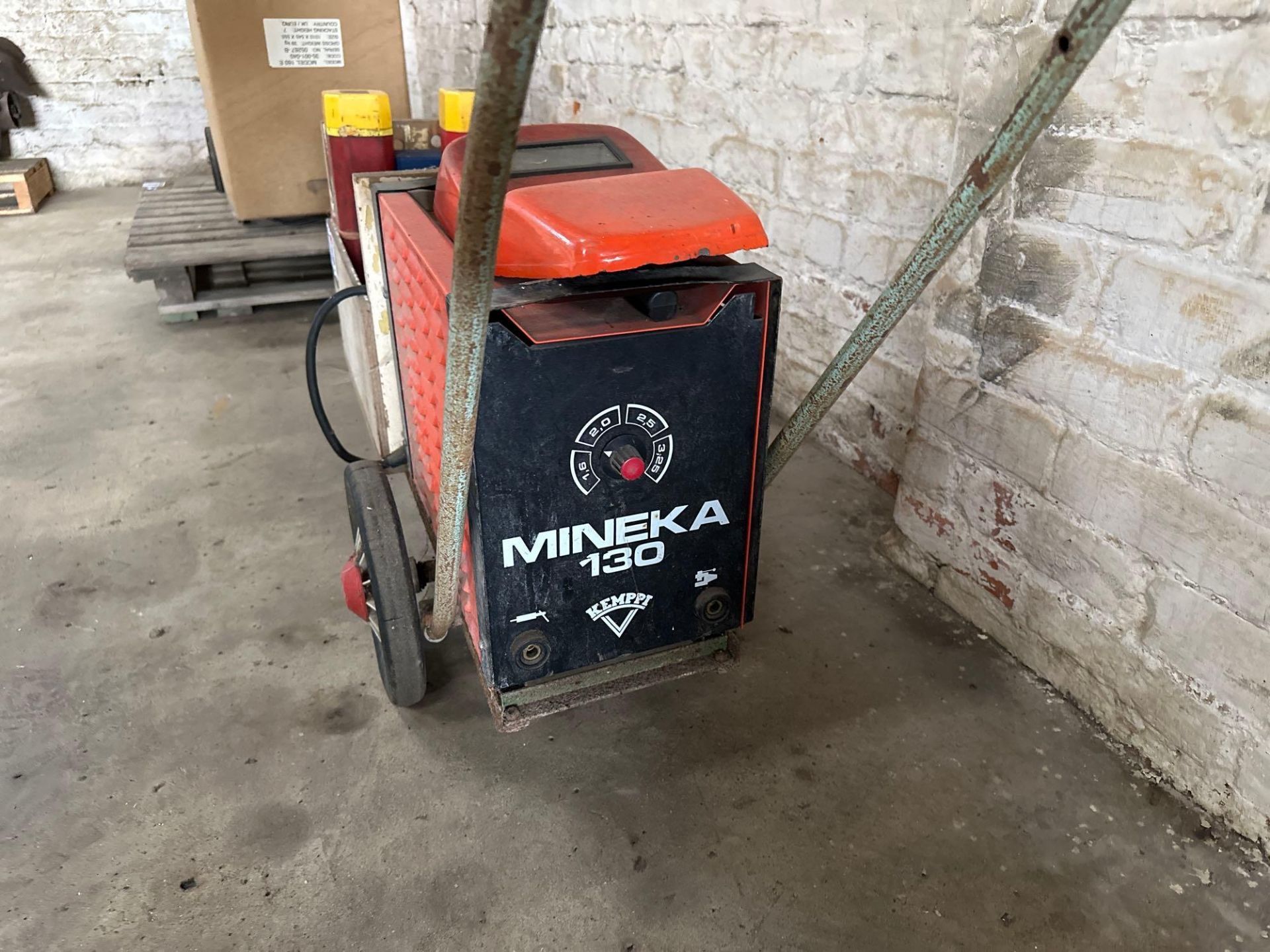 Mineka 130 stick welder, single phase Manual in the office - Image 2 of 3