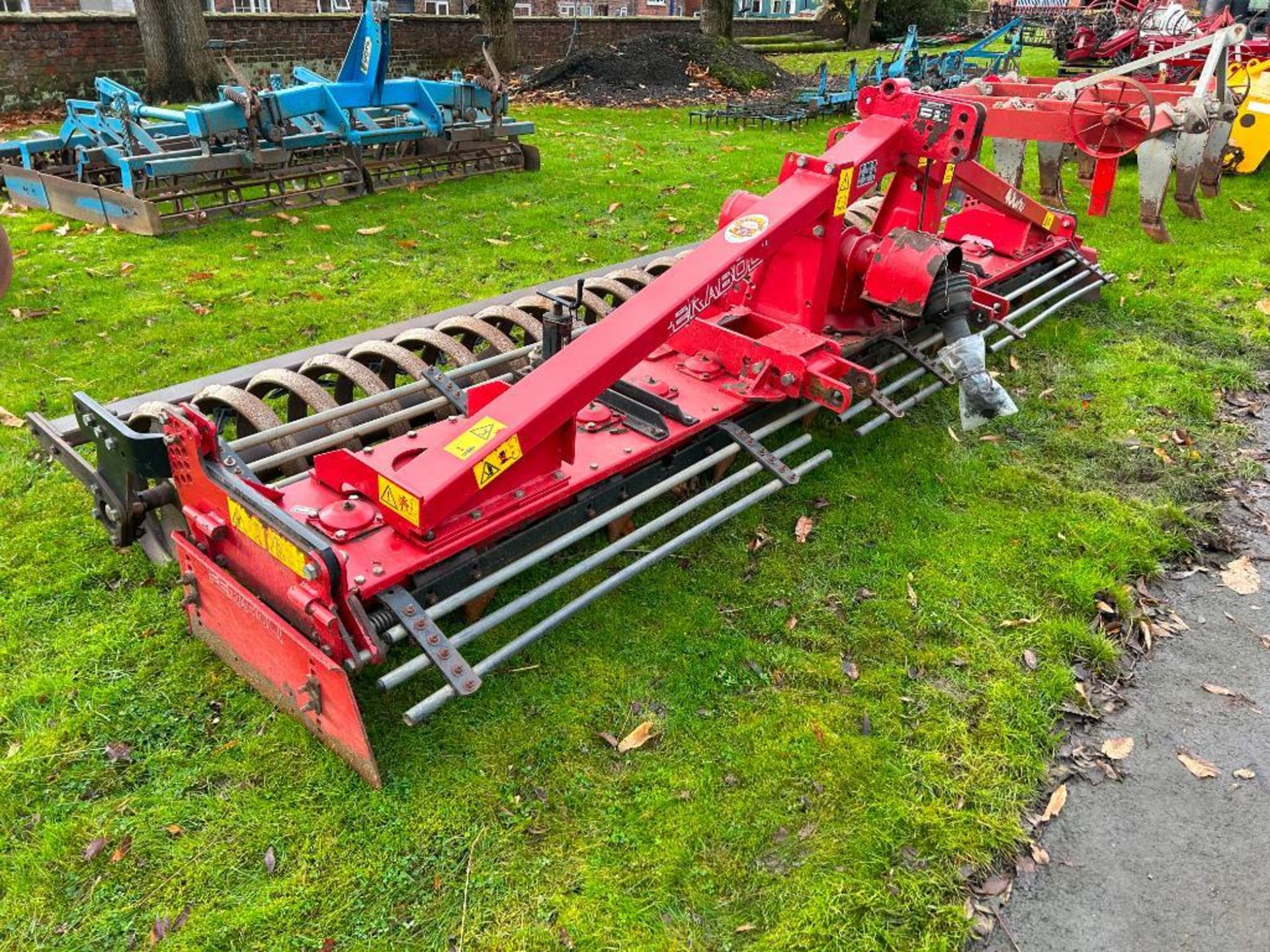 1996 Feraboli T400/70-1 4m power harrow, c/w full set of new tines. Serial No: 002213 Manual in the - Image 2 of 5