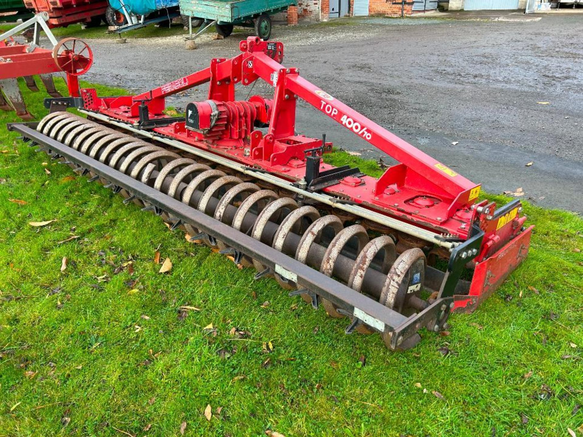 1996 Feraboli T400/70-1 4m power harrow, c/w full set of new tines. Serial No: 002213 Manual in the - Image 3 of 5