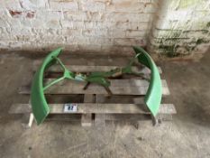 Pair of mud guards to fit John Deere