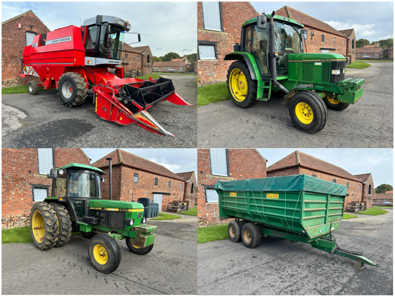 Sale by Auction of Well Maintained Classic & Vintage Farm Machinery