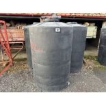 3No black water tanks - with outlets