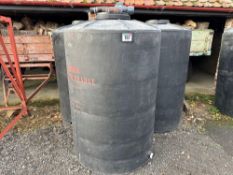 3No black water tanks - with outlets