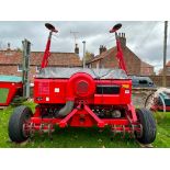 1990 Massey Ferguson 510 4m pneumatic seed drill with Suffolk coulters. Serial No: 04127.  Manual, c