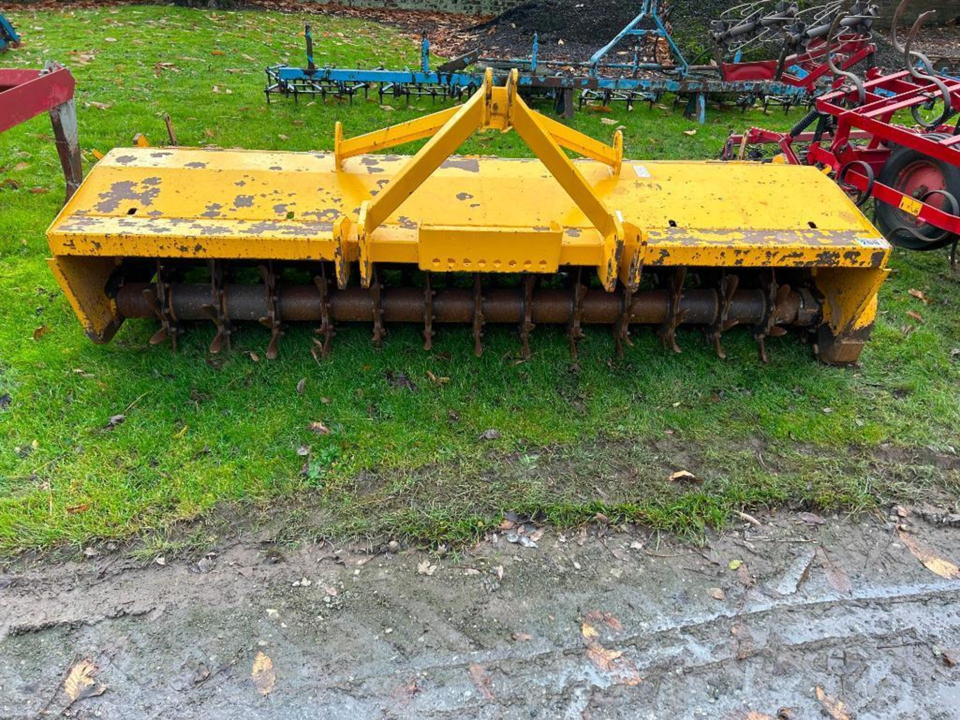 1984 Bomford 3m DynaDrive self drive rotary harrow. Serial No: 2519-T.  Manual in the office