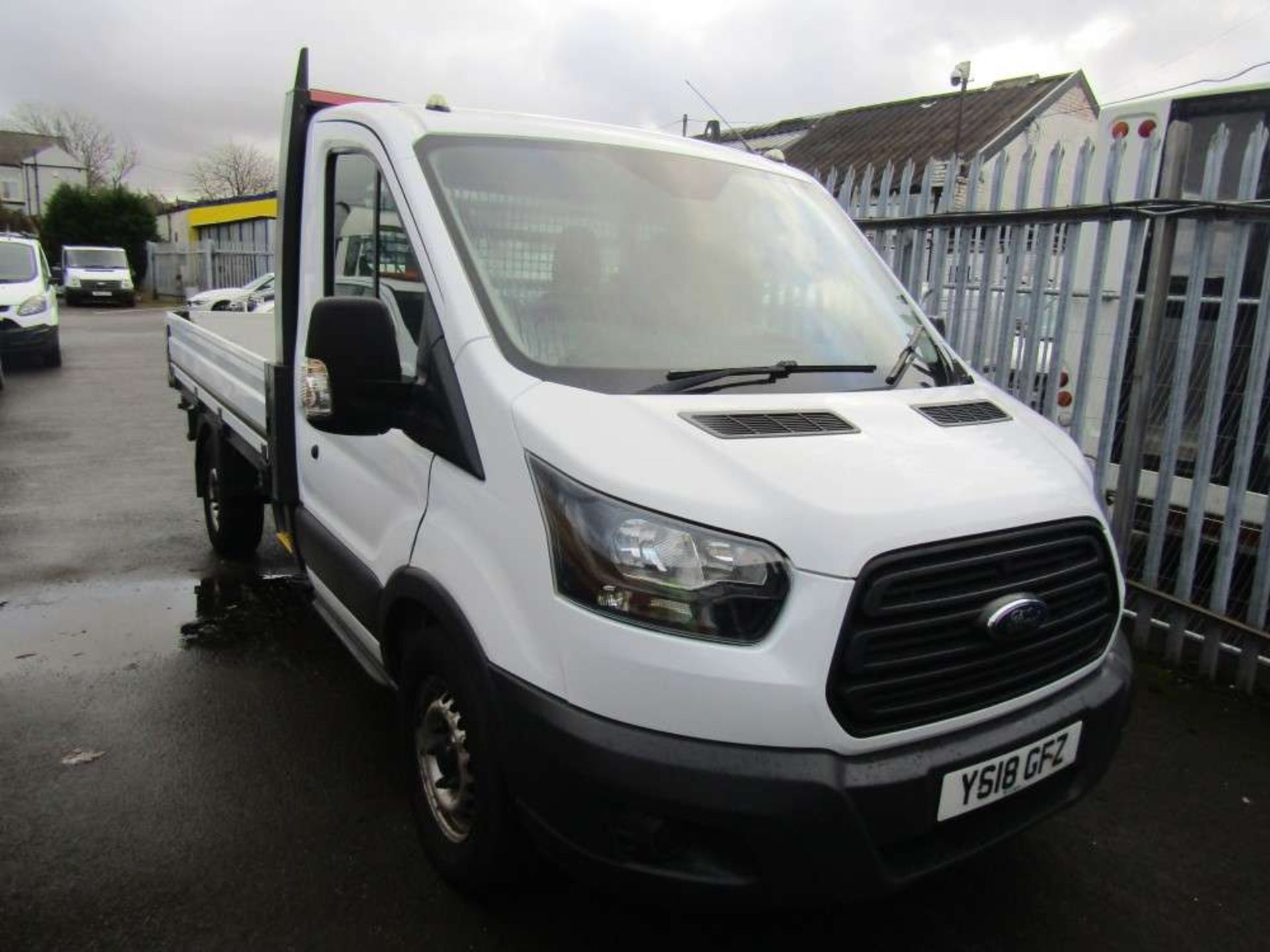 2018 18 reg Ford Transit 2.0 350 mwb Dropside