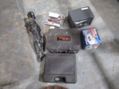 Xenon Timing Light, Sub Transfer Pump, Vane Pump, Rotary Hammer Drill, etc (Scrap)