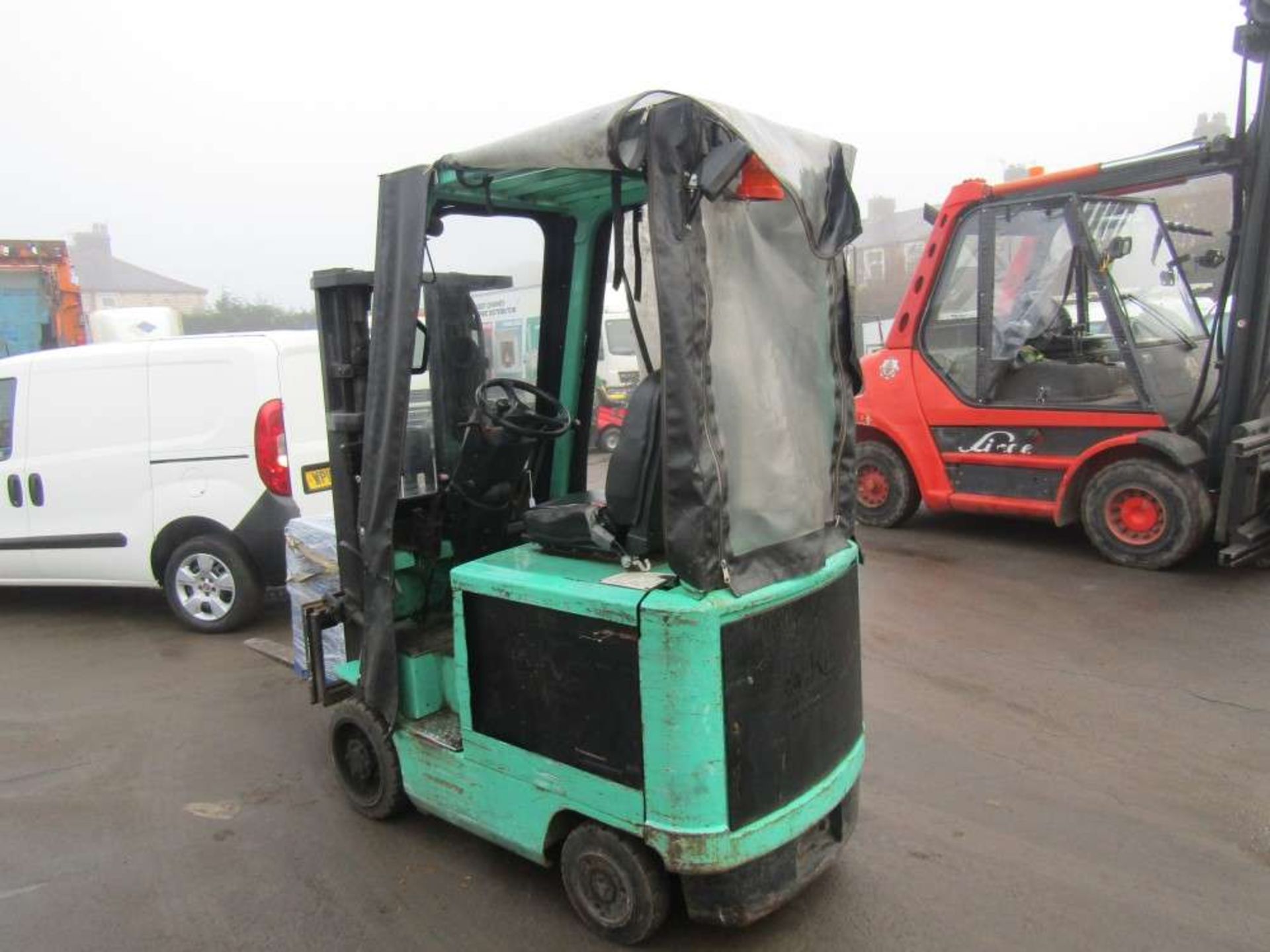 Mitsubishi 1.5t Electric Fork Lift - Image 3 of 5